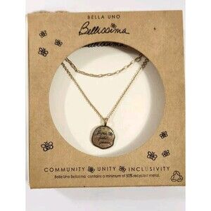 Bella Uno Bellissima “Purpose Fuels Passion “ Necklace Community Unity NIB